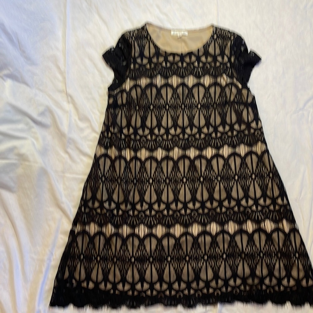Black lace dress